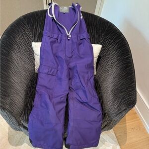 Jupa girls ski snow pants. Purple. Good condition.